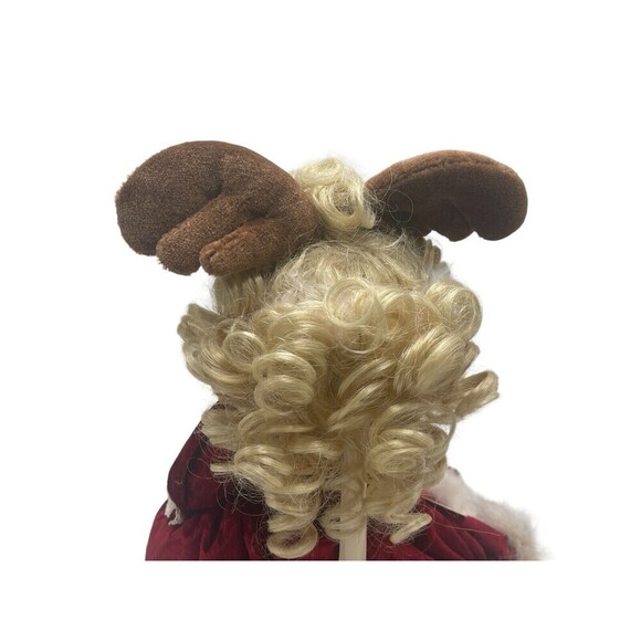 VTG Precious Moments Doll 16" Merry Christmoose 2003 Limited Edition #4248 RARE - Picture 7 of 16